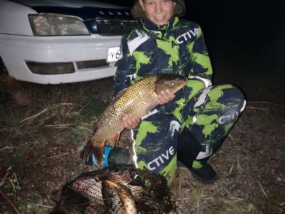 Рыбалка на озере Черное